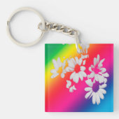 Regenbogenfarben Schlüsselanhänger (Vorderseite)