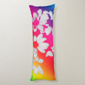 Regenbogenfarben Seitenschläferkissen (Rückseite (Vertikal))