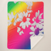 Regenbogenfarben Sherpadecke (Vorderseite)