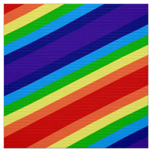 Regenbogenfarben Stoff