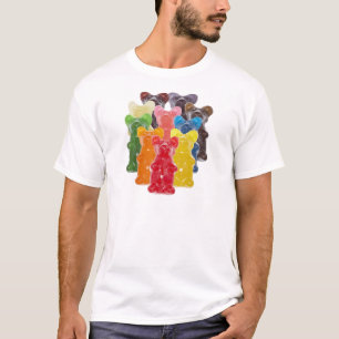 Regenbogenfarben Süßwarenliebhaber T-Shirt