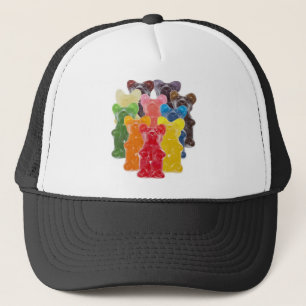 Regenbogenfarben Süßwarenliebhaber Truckerkappe