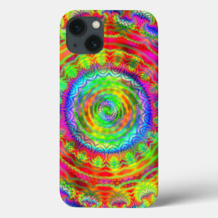 Regenbogenfarben Tie-Dye Ziel Kaleidoskopisches Fr Case-Mate iPhone Hülle
