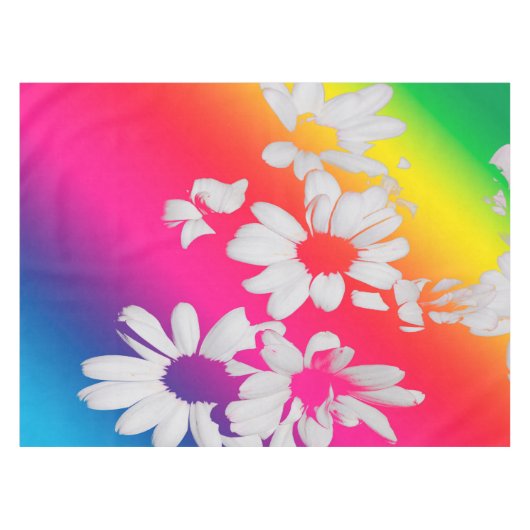 Regenbogenfarben Tischdecke (Vorderseite (Horizontal))