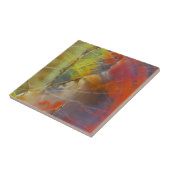 Regenbogenfarben versteinertes Holz Fliese (Seite)