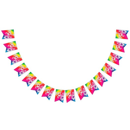 Regenbogenfarben Wimpelkette (Alle)