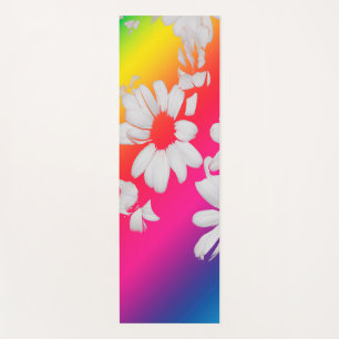 Regenbogenfarben Yogamatte