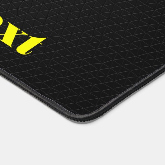 Regenbogenfarbene Drachen Cartoon Schreibtischunterlage (Ecke)