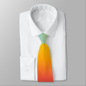 Regenbogenfarbener Schlips Multicolor Ombre Vibran Krawatte (Gebunden)
