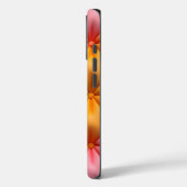 Regenbogenfarbenes Büscheläußeres Case-Mate iPhone Hülle (Rückseite / Links)