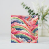 Regenbogenfarbenkarte (Stehend Vorderseite)