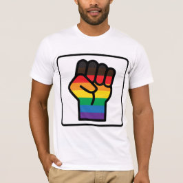 Regenbogenfäuste T-Shirt
