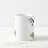 Regenbogenfee Anfangsbuchstabe 'J'  Kaffeetasse (Mittel)