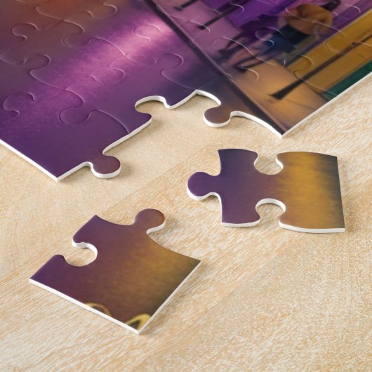 Regenbogenfeen im französischen Viertel New Orlean Puzzle (Seite)