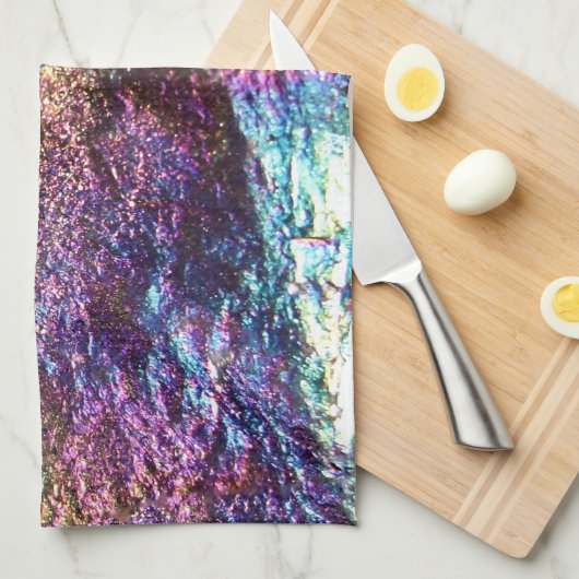 Regenbogenfelsen Geschirrtuch (Viertel Falte)