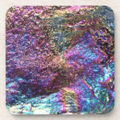 Regenbogenfelsen Getränkeuntersetzer (Vorderseite)