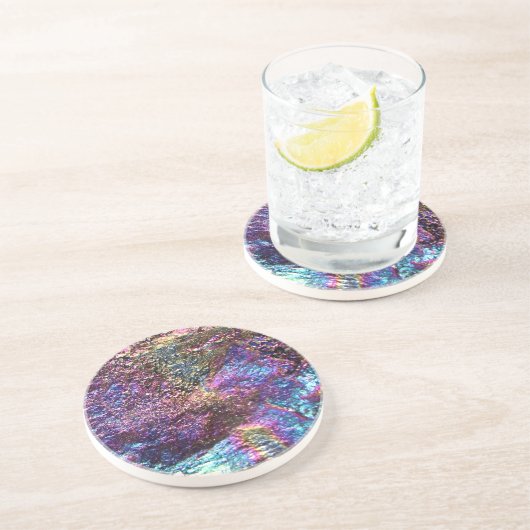 Regenbogenfelsen Getränkeuntersetzer (Seite)