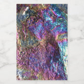 Regenbogenfelsen Lebensmitteletikett (Einzelnes Label)