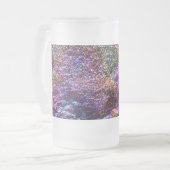 Regenbogenfelsen Mattglas Bierglas (Vorderseite Links)