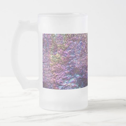 Regenbogenfelsen Mattglas Bierglas (Links)