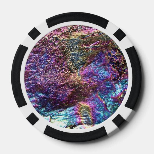 Regenbogenfelsen Pokerchips (Rückseite)