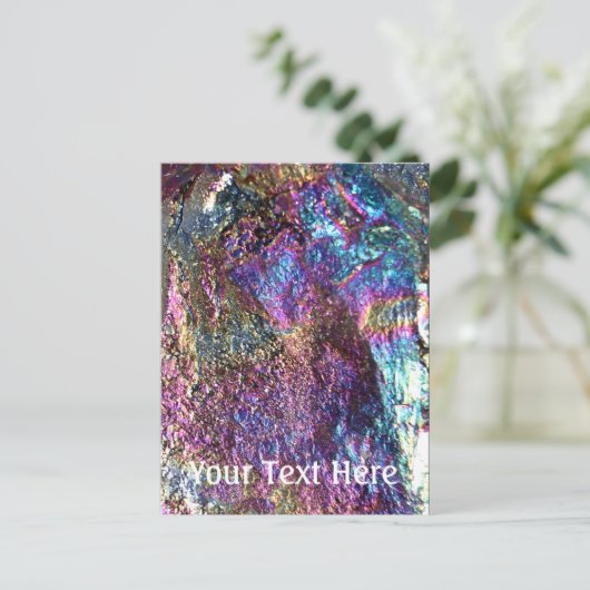 Regenbogenfelsen Postkarte (Stehend Vorderseite)