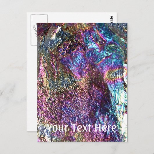 Regenbogenfelsen Postkarte (Vorne/Hinten)