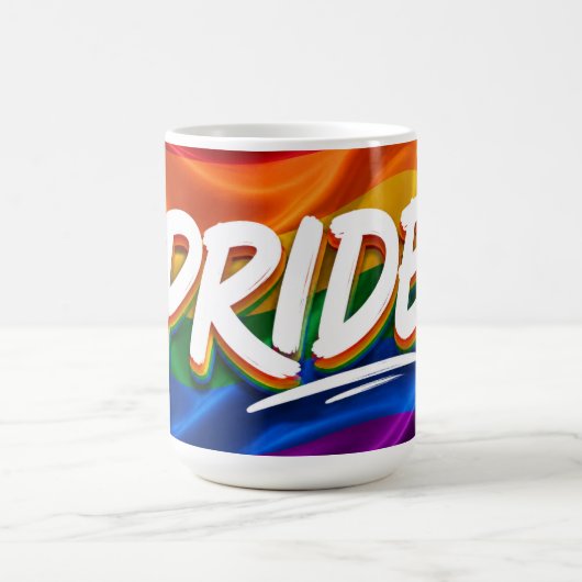 Regenbogenfest der Stolzfeier Kaffeetasse (Mittel)