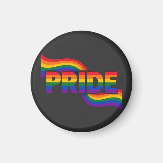 Regenbogenfest der Stolzfeier Magnet (Vorne)