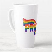 Regenbogenfest der Stolzfeier Milchtasse (Linke Ecke)