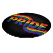Regenbogenfest der Stolzfeier Schneidebrett (Ecke)
