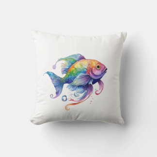 Regenbogenfisch 1 Klein Kissen
