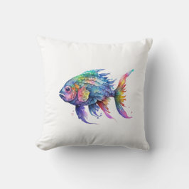 Regenbogenfisch 2 Klein Kissen
