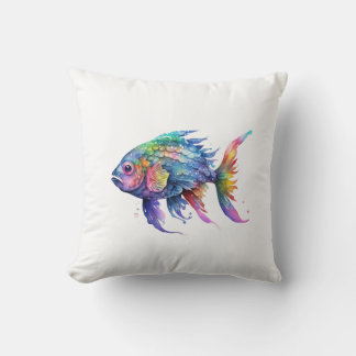 Regenbogenfisch 2 Klein Kissen