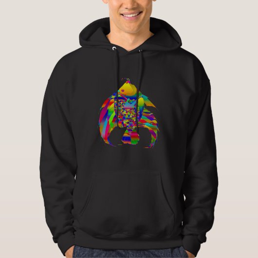 Regenbogenfisch 381 hoodie (Vorderseite)