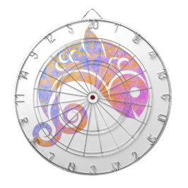 Regenbogenfisch Dartscheibe
