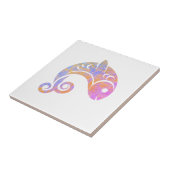 Regenbogenfisch Fliese (Seite)