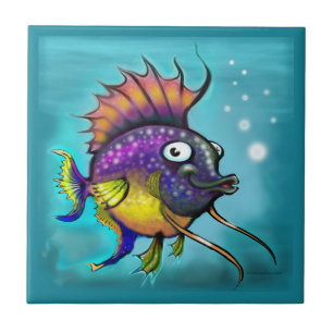 Regenbogenfisch Fliese