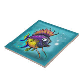 Regenbogenfisch Fliese (Seite)