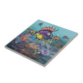 Regenbogenfisch Fliese (Seite)