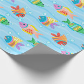 Regenbogenfisch Geschenkpapier (Ecke)