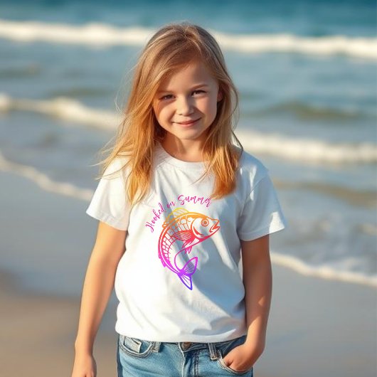 Regenbogenfisch im Sommer süchtig T-Shirt