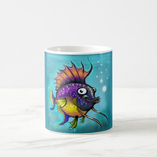 Regenbogenfisch Kaffeetasse (Mittel)