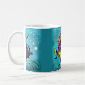 Regenbogenfisch Kaffeetasse (Links)
