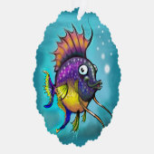 Regenbogenfisch Ornament Karte (Rechts)