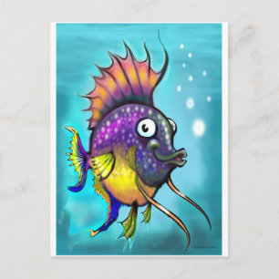 Regenbogenfisch Postkarte