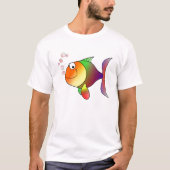 Regenbogenfisch T-Shirt (Vorderseite)