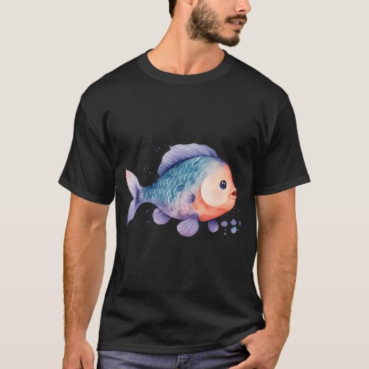 Regenbogenfisch T-Shirt (Vorderseite)