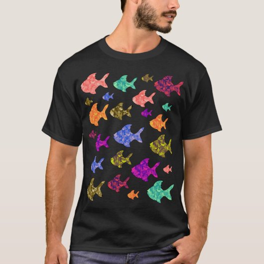 Regenbogenfisch T-Shirt (Vorderseite)