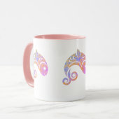Regenbogenfisch Tasse (Vorderseite Links)